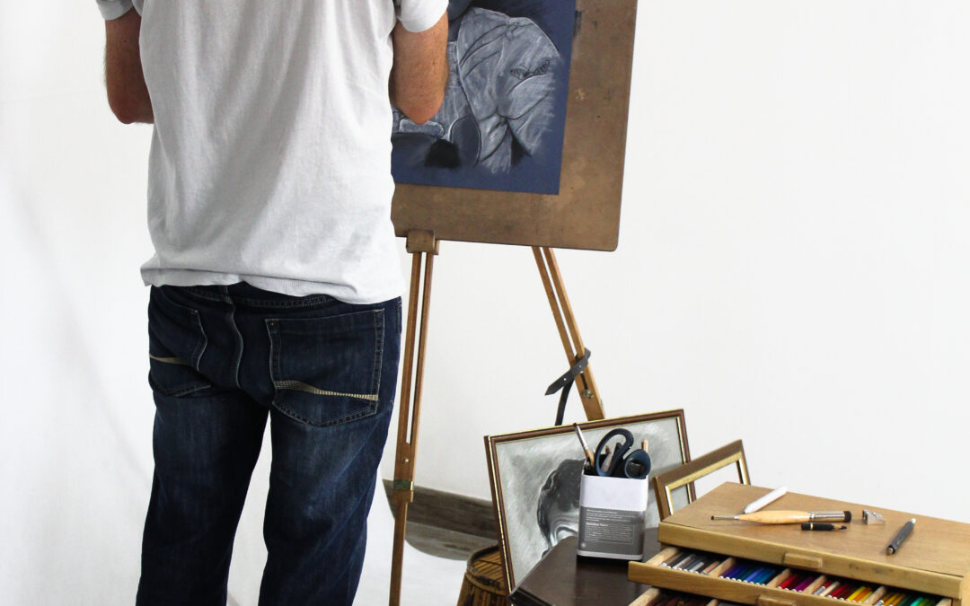 La vie d’un dessinateur portraitiste : du croquis à l’œuvre finale