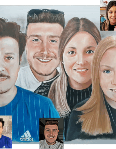 dessinateur portraitiste